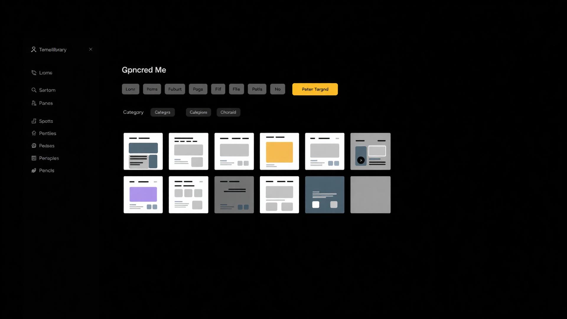 Template library interface